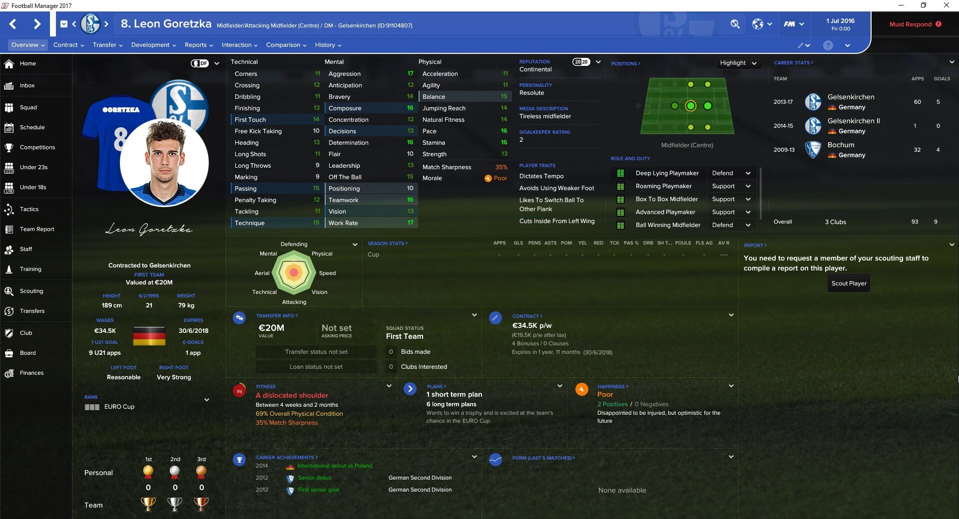 FM Bundesliga Challenge: Is time running out for Alex Stewart at