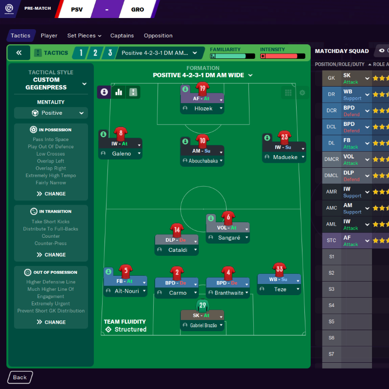 Some help needed with my tactic. The forward line. - Football Manager 2023  Mobile - FMM Vibe