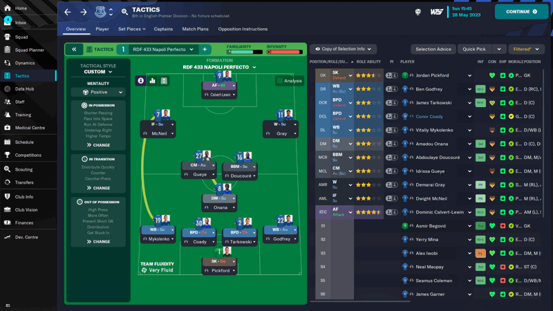 433 napoli perfecto by rdf tactics