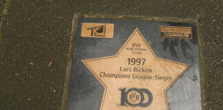 lars ricken on bvb walk of fame