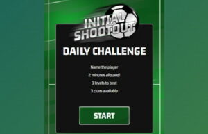 initial shootout daily challenge mode