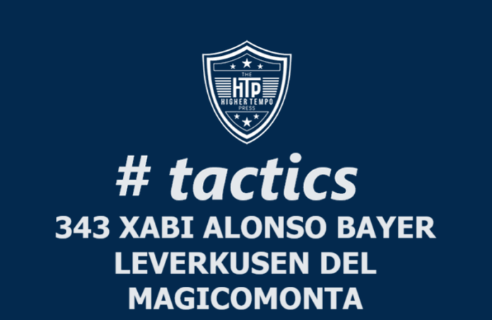 THTP tactics 343 xabi alonso bayer leverkusen del magicomonta