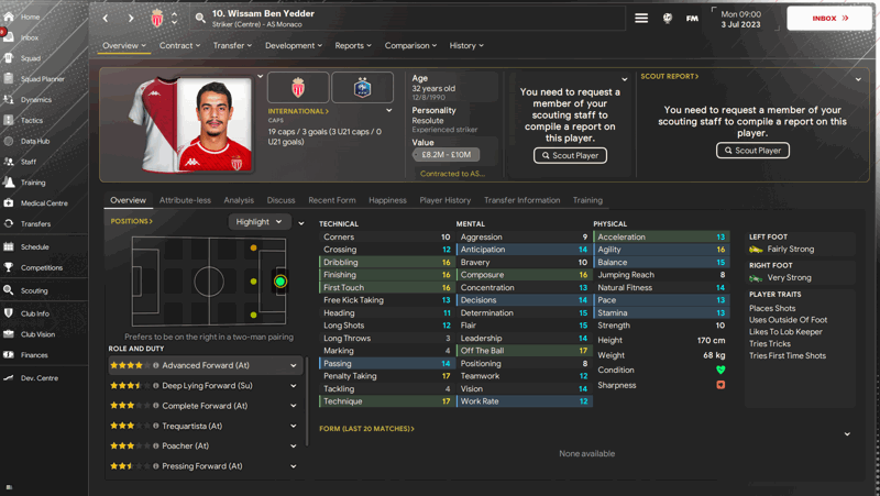 wissam ben yedder fm24