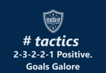 THTP tactics testing 2-3-2-2-1 positive goals galore