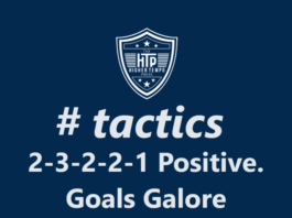 THTP tactics testing 2-3-2-2-1 positive goals galore
