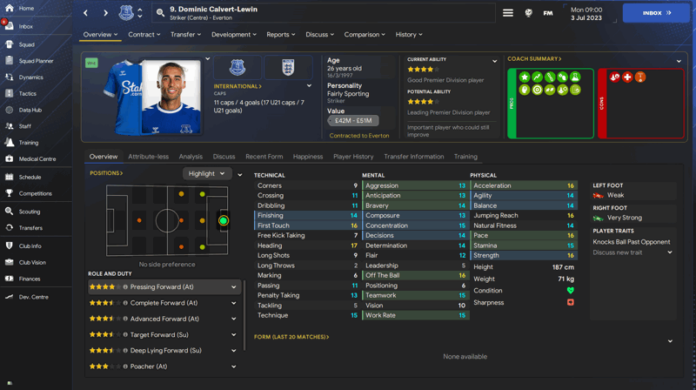 dominic calvert-lewin fm24 profile