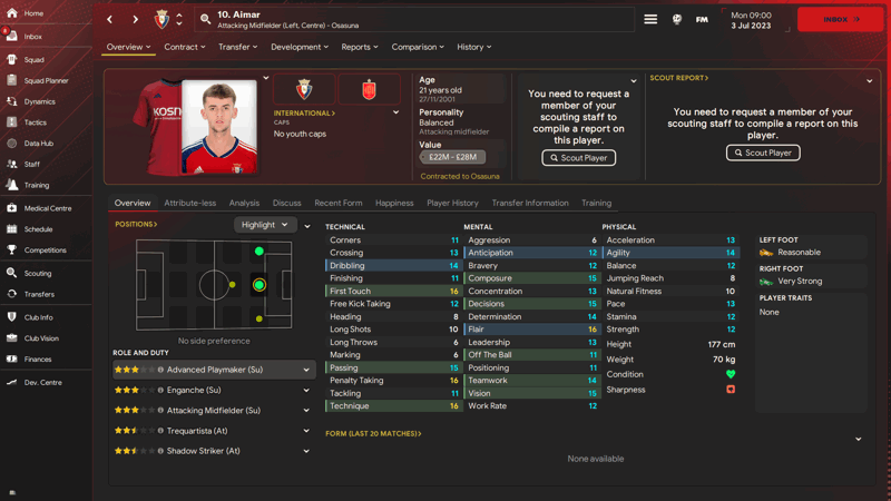 aimar fm24 bargain players with release clauses