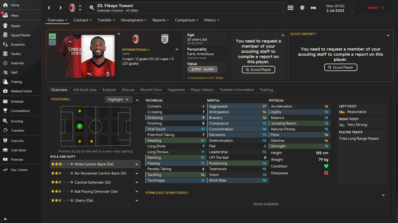 fikayo tomori fm24 profile