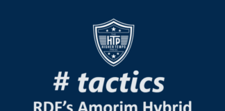 THTP tactics testing RDF’s Amorim Hybrid Press 343
