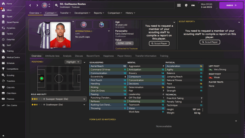guillaume restes fm24 french wonderkids
