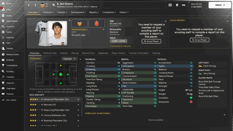 javi guerra fm24 low profile spanish youngsters