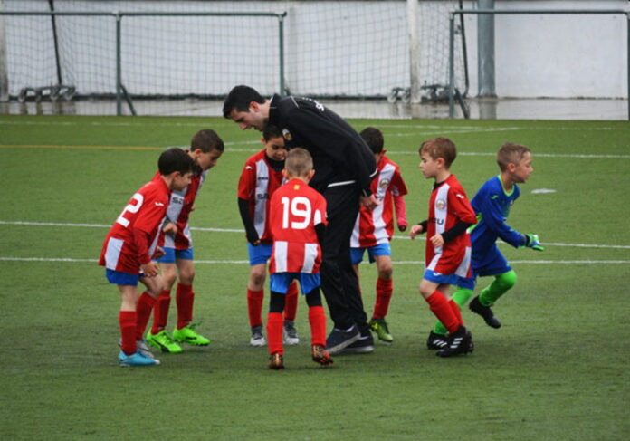 kids football training