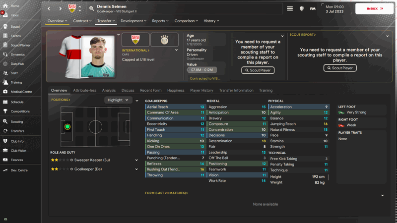 dennis seimen best fm24 wonderkids