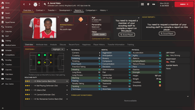 jorrel hato best fm24 wonderkids