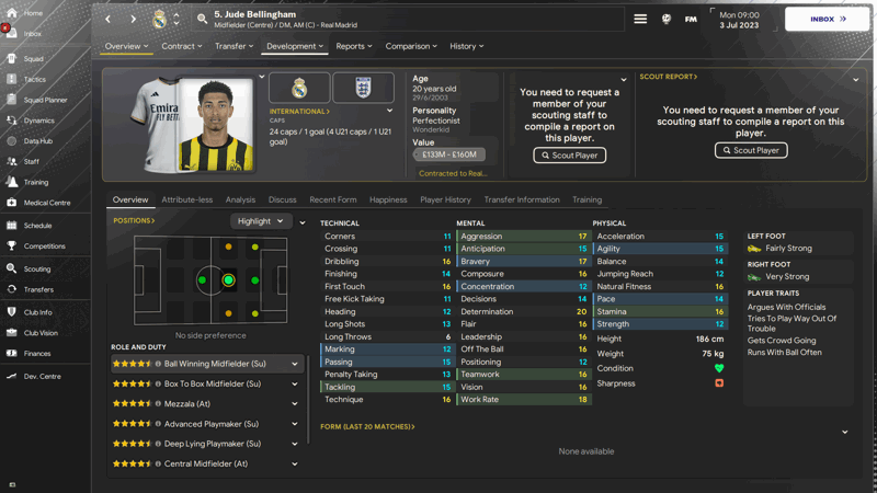 jude bellingham best fm24 wonderkids