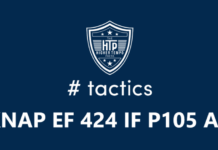 THTP tactics KNAP EF 424 IF P105 AC by Knap