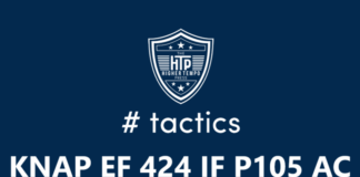THTP tactics KNAP EF 424 IF P105 AC by Knap