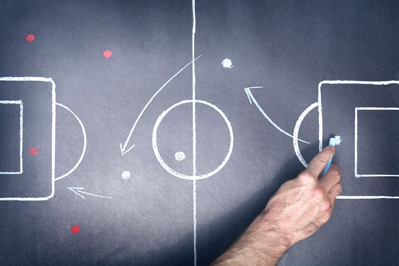 football tactics board