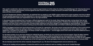 fm25 announcement