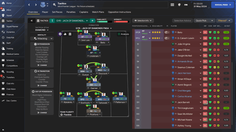 tactics tactic testing GYR- Jack of Diamonds