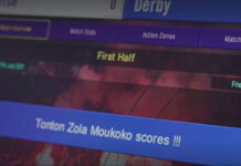Tonton Zola Moukoko scores champ manager