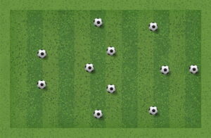 3232 formation on pitch