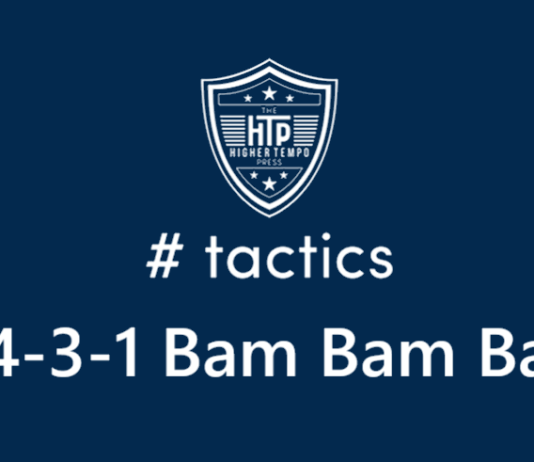 THTP tactics testing 2-4-3-1 Bam Bam Bam