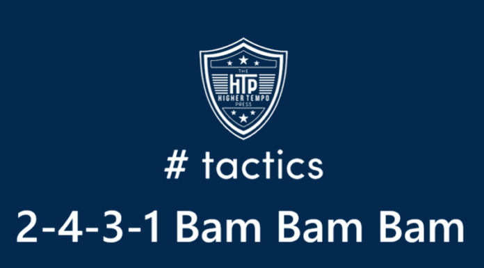 THTP tactics testing 2-4-3-1 Bam Bam Bam