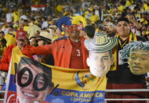 south american football fans
