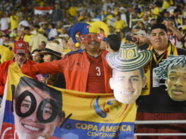south american football fans