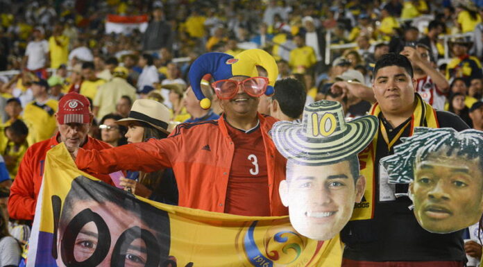 south american football fans