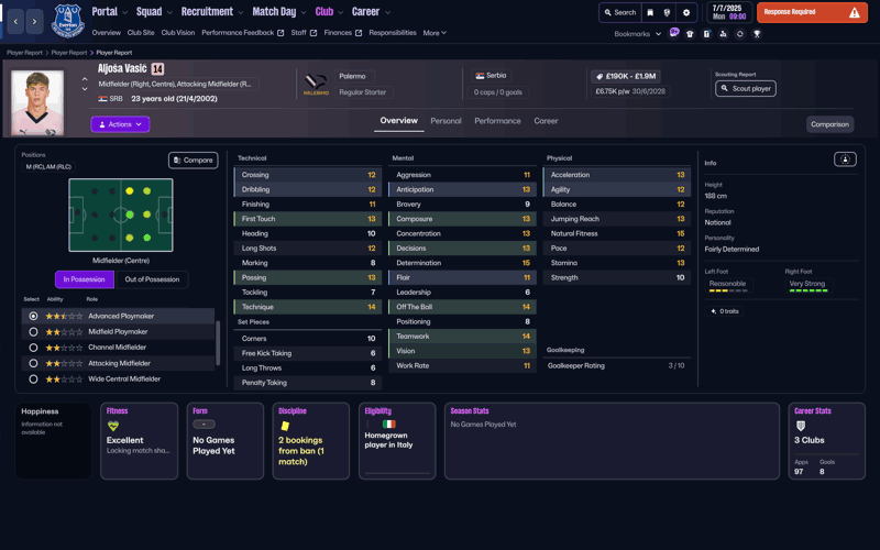 aljosa vasic fm26 profile