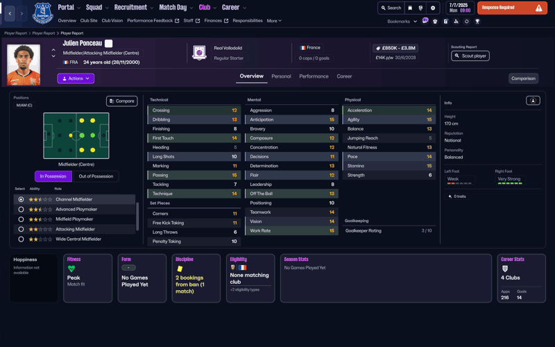 julian ponceau fm26 profile