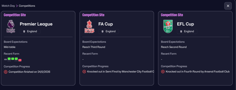 competitions fm26 tactic testing gyr swansalona