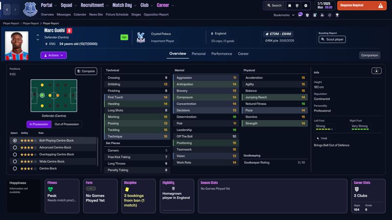 marc guehi fm26 profile