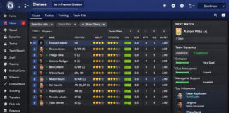 Chelsea Football Manager