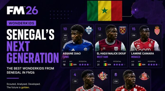 FM26 wonderkids from Senegal fm26 senegalise wonderkids