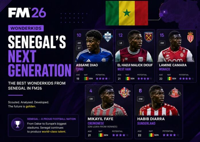 fm26 senegalise wonderkids