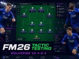 Tactic testing FM26 Wolverine 424
