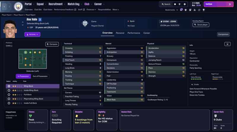 alex valle fm26 profile