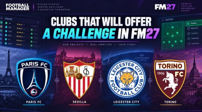 Which clubs could offer a challenge in FM27? Clubs That Will Offer A Challenge In FM27