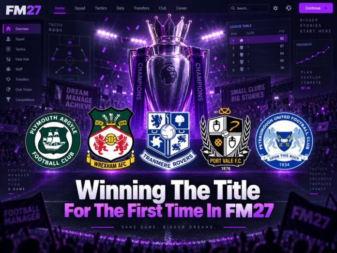 Winning The Title For The First Time In FM27
