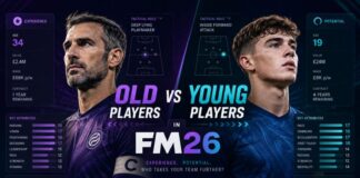 old vs young players in fm26