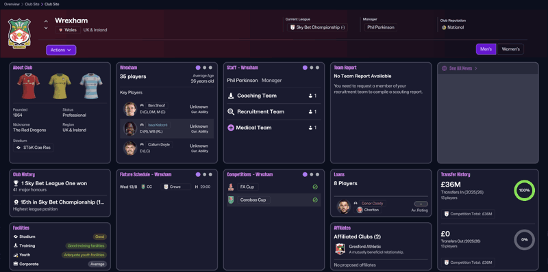 wrexham football manager