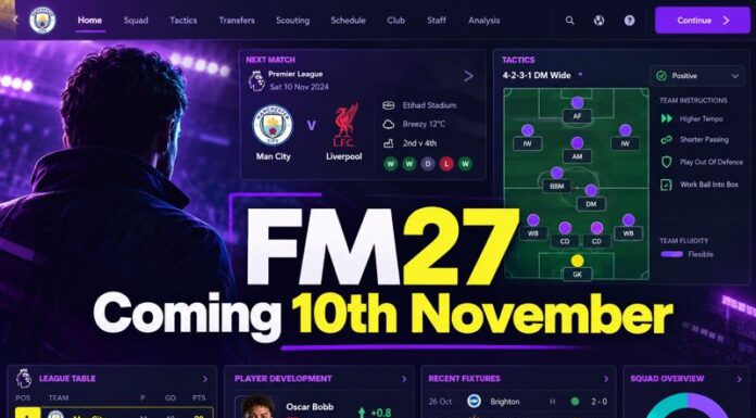 FM27 Coming 10th November